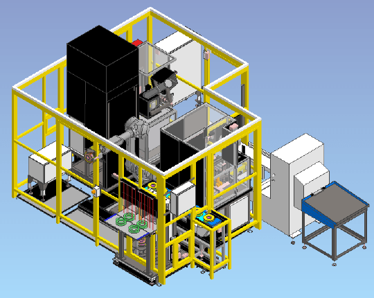 Hydraulic automatic drilling system